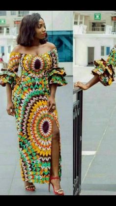 Woodin Ankara Dresses, Trending Ankara Long Gown Styles, Beautiful Ankara Gowns, Long Gown Styles, Ankara Long Gown, Ankara Long Gown Styles