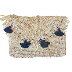 Made from light beige raffia, the "Bona Chic" clutch is lined with beige cotton, decorated with black pompoms and shells on the frilly flap. It is carried by hand and also has a zipper. This boho-chic style clutch will accompany you throughout the summer, whether at the beach or in the evening. Height: 23/25cm Length: 28/30cm Homemade All our products are handmade, they may have slight imperfections, varied a little in dimensions and colors. Gift wrapping and accompanying message possible. We al Traditional Handmade Beach Clutch, Beige Bohemian Straw Bag With Tassels, Bohemian Beige Straw Bag With Tassels, Bohemian Handmade Clutch In Natural Color, Bohemian Handmade Clutch For Vacation, Bohemian Clutch For Vacation, Bohemian Woven Clutch In Natural Color, Bohemian Woven Natural Clutch, Handwoven Bohemian Clutch In Natural Color