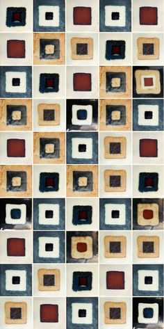 an abstract pattern with squares and rectangles