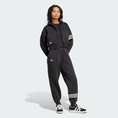 adidas Neuclassics Track Top - Black | Free Shipping with adiClub | adidas US Go The Distance, Oversized Silhouette, Adidas Online, Track Jacket, Track Jackets, Black Adidas, Adidas Originals, Online Shop, Track