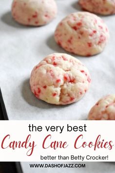 the very best candy cane cookies better than betty crocker