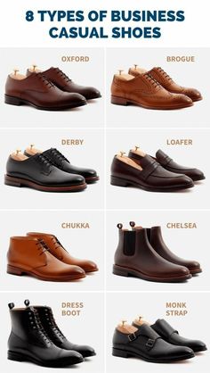 Brown Leather Shoes Outfit Men, Brown Dress Shoes Men Outfit, Best Business Casual Shoes, Business Casual Shoes For Men, Mens Smart Casual Shoes, Mens Dress Shoes Guide, Mens Business Casual Shoes, Mens Business Shoes