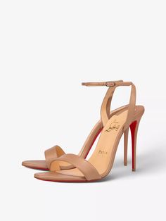 Leather Heels Sandals, Heeled Sandals, Leather Heels, Christian Louboutin, Sandals Heels, Shop Now, Sandals, Heels, Leather