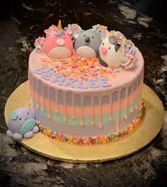 Squishmallow Cake Unicorn Squishmallow Cake, Squishy Birthday Cake, Fondant Squishmallows, Squishmallow Cake Tutorial, Squishmallow Sheet Cake