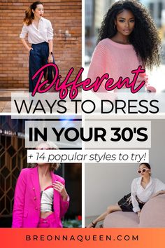 Discover how to dress in your 30s with confidence and style! Our comprehensive guide offers tips and outfit ideas specifically for women looking to refine their wardrobe. Embrace your 30s with fashion that reflects your personality and sophistication! #DressingInYour30s #FashionOver30 #StyleGuide Top Fashion Bloggers, Feminine Romantic, Street Style Edgy, Pretty Blouses, Glamorous Style, Form Fitting Dress, Professional Fashion, Romantic Style