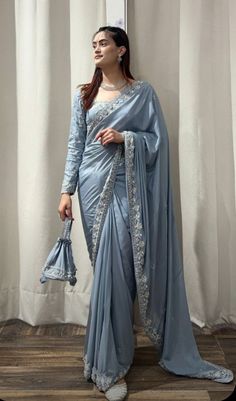 Casual Bridal Dress, Indian Wedding Dress, Saree Blouse Designs, Saree Blouse, Pakistani Dresses, Hat Hairstyles, Indian Outfits