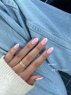 Paznokcie Hello Kitty, Hoco Nails, Kutek Disney, Pink Chrome Nails, Nagellack Trends, Chrome Nails Designs, Nagel Tips, Summery Nails, Makijaż Smokey Eye