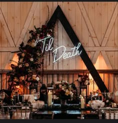 Black Bohemian Wedding, Dark Rustic Wedding Theme, Cooper And Black Wedding, Edgy Fall Wedding, Dark Wedding Arch Ideas, Black Minimalist Wedding Decor, Wedding Gothic Romantic, Edgy Rustic Wedding, Rustic Dark Wedding