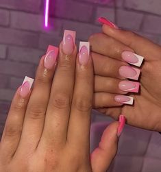 Short Square Acrylic Nails Summer Colors, Baddies Nails Short, Acrylic Toe Nails, Broken Nails, Subtle Nails, Minimal Nails, Simple Acrylic Nails