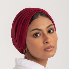 Pre-tied Instant Turban Head Wrap for Women Comfortable - Etsy Israel Cotton Turban, Knotted Headwrap, Turban Cap, Turban Hijab, Head Wraps For Women, Cotton Headband, Cap Women, Women Hat, Head Wrap Scarf