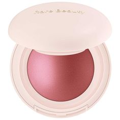 What it is: A lightweight glowy blush with buildable, seamless, and silky color to keep you beaming all day.Coverage: MediumFinish: RadiantFormulation: Pressed PowderIngredient Callouts: Free of parabens, formaldehydes, formaldehyde-releasing agents, phthalates, mineral oil, retinyl palmitate, oxybenzone, coal tar, hydroquinone, sulfates SLS & SLES, triclocarban, triclosan, and contains less than one percent synthetic fragrance. It is also cruelty-free.What Else You Need to Know: Incredibly smoo Glowy Blush, Skincare Goals, Rare Beauty By Selena Gomez, Clothing Board, Wishlist Ideas, Best Powder, Makeup Wishlist, Makeup List, One Percent