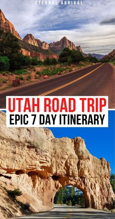 the utah road trip epic 7 day itinerary