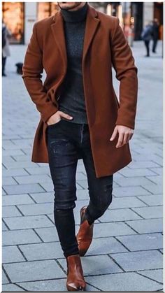 Discover 20 Winter Outfits Men You Need to Try This Year! Elevate your wardrobe with guys clothing styles that stand out. Get inspired by outfits quotes and find the perfect look for a bakal suami. From men stylish dress ideas to chic mens turtleneck outfits, we've got you covered. Embrace the warmth of a turtleneck outfit men love and impress at any event with stylish Xmas party outfits. Explore these trendy turtleneck outfits to stay fashionable all winter long. Best Casual Wear For Men, Mantel Outfit, Herren Style, Mens Fashion Wear, Stylish Men Casual, Vogue Japan, Outfit Jeans, Mens Fashion Classy