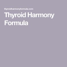 Thyroid Harmony Formula Severe Fatigue, Growing Asparagus, Low Thyroid, Thyroid Function, Thyroid Health, Hormone Levels