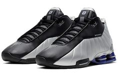 Nike Shox BB4 Metallic Silver AT7843-001 Mens Nike Shox, Nike Images, Vince Carter, Futuristic Shoes, Basketball Shoes For Men, Sneakers Nike Air Max, All Nike Shoes, Fresh Sneakers, Nike Basketball Shoes