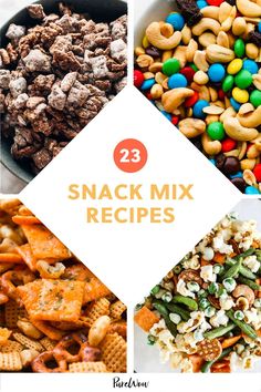 the top three snack mix recipes