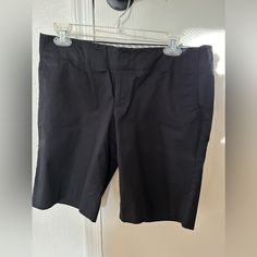 Never Worn! Gap Black Shorts. 2 Front Pockets And 2 Back Pockets. Hits Right Above Knee. 98% Cotton/ 2% Spandex. Size 6 Stretch Shorts By Gap, Fitted Gap Bottoms Short Length, Gap Stretch Bottoms Short Length, Gap Fitted Short Length Bottoms, Casual Black Shorts By Gap, Gap Casual Black Shorts, Casual Black Gap Shorts, Fitted Gap Bottoms With Built-in Shorts, Gap High-waisted Casual Shorts