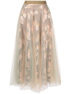 Find TALBOT RUNHOF Tulle-overlay Midi Skirt on Editorialist. silver-tone tulle overlay metallic effect sequin embellishment high-waisted concealed rear zip fastening tea length flared Chiffon Midi Skirt, Hope County, Gold Tulle, Tea Length Skirt, Talbot Runhof, Tulle Midi Skirt, Sequin Embellishment, Catholic Wedding, Metallic Skirt