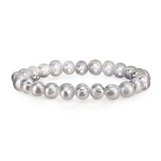 PRICES MAY VARY. Savlano Cultured Freshwater Baroque Pearl Bracelet will fit any style. This Trendy Pearl Bracelet is a Perfect addition to your everyday look-very stylish and lightweight. This Gorgeous Pearl Stretch bracelet wears well with casual or formal attire and highlights your modern and elegant look. This Dainty Bracelet comes with The High Grade Hand Picked Pearls in a variety of fashionable colors. The Freshwater Baroque Pearl Beads have a unique and irregular natural shape that measu Elegant Silver Stretch Bracelet As Gift, Natural Pearl Necklace, Baroque Pearl Necklace, Dainty Bracelet, Dainty Bracelets, Jewelry Stand, Formal Attire, Natural Shapes, Natural Pearls