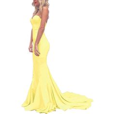 Beautiful Yellow Evening Gown New With Tags/Tried On For Photos 100% Polyester Size 2 Built In Bra Padding/Strap Light Boning Through Bodice Stock Photo Is Of Similar Style Tags: Pageant Wedding Guest Bridesmaid Prom Ball Masquerade Black Tie Events Formal Dance Party Neon Yellow Prom Dress, Yellow Evening Gown, Silk Formal Dress, Neon Prom Dresses, Red Evening Gown, Maxi Prom Dress, Ombre Prom Dresses, Black Homecoming Dress, Top Bustier