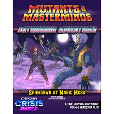 the cover art for mutantss and master minds