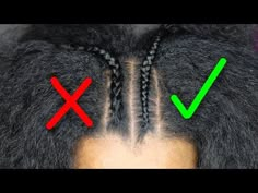 How To Make Hair Braids, How To Do Straight Back Braids, How To Make African Braids, How To Make Cornrows Tutorials, How To Corn Row Your Own Hair, How To Braid Straight Back, Needle Cornrows Tutorial, How To Corn Row Braids Step By Step, How To Part Cornrows