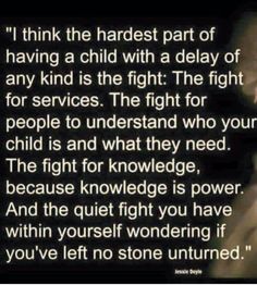 I think the hardest part of having a child with a delay of any kind is the fight... Special Needs Quotes, Blended Families, Special Needs Mom, Weighted Blankets, Sensory Processing Disorder, Spectrum Disorder, Improve Sleep Quality, Special Needs Kids, Improve Sleep