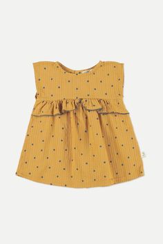 Polka-dot muslin baby dress – Cozmo Muslin Baby, Polka Dot Print