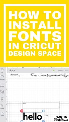 how to install font in cricut with the help of adobe and wordpress