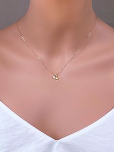 Tiny Seashell Pearl Necklace in 14K Gold Seashell Clam With Pearl Pendant Dainty Shell Necklace Tiny Pearl Seashell Gift for Her - Etsy Dainty Pearl Charm Necklace In 14k Gold, Dainty 14k Gold Necklace With Pearl Charm, Elegant Tiny Charm Necklaces In 14k Gold Filled, Dainty 14k Gold Filled Charm Necklace With Pearl Pendant, Dainty 14k Gold Pearl Necklace, Dainty 14k Gold Pearl Pendant Necklace, Clam With Pearl, Pearl Seashell, Tiny Charms