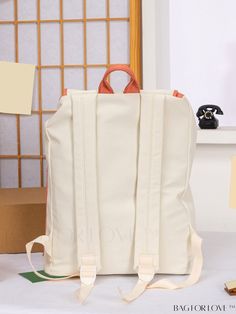 BagForLove - Vintage Japanese Design, Fashionable Letter Print College Backpack with Large Capacity Product Description Color Beige Composition 100% Polyamide Pattern Type Plain Material Polyamide Type Classic Backpack Details Pictures Similar Products h2 { text-align: center; } /* æ¢è¡ */ li{ white-space: normal; word-break: break-all; word-wrap: break-word; } .red-box { width: 100%; display: flex; flex-direction: row; flex-wrap: wrap; justify-content: center; } .red-box > div { width: 190px; Casual Letter Print Standard Backpack, Casual Rectangular Backpack With Letter Print, Trendy Everyday Backpack With Letter Print, Rectangular Backpack With Letter Print For Daily Use, Rectangular Letter Print Backpack For Daily Use, Trendy White Canvas Bag For Students, High-capacity Casual Backpack For Daily Use, Casual High-capacity Backpack For Daily Use, Casual Cream Backpack For School