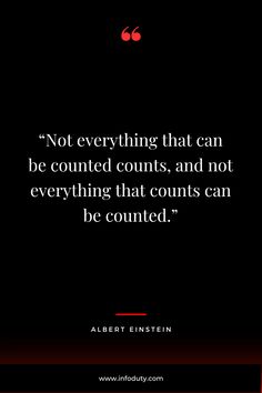 albert einstein quote about not everything that can be counted counts and not everything that counts can be