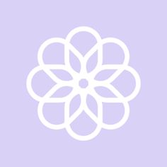 a white flower on a purple background with the word love written in large letters below it