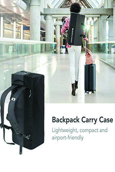 the back pack carry case is shown with luggage