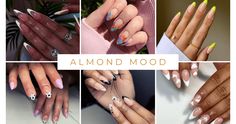 30 Almond Nail Designs You Will Love Social Beauty Club Almond French Tip Nails, Zodiac Nail Designs, Almond French Tip, Quince Nails, Almond Shaped Nails, Shaped Nails, Almond Shape Nails, Dope Nail Designs