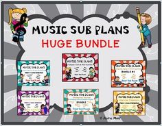 music sub plans for students to use in the classroom