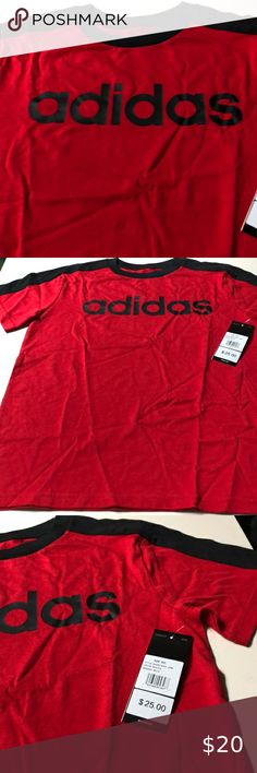 ADIDAS BOYS TEE SHIRT RED AND BLACK SHORT SLEEVE SHIRT BOYS SIZE S (8) adidas Other Adidas Red Short Sleeve T-shirt, Red Adidas Short Sleeve T-shirt, Red Cotton School T-shirt, Red Short Sleeve T-shirt For School, Red Short Sleeve Tops For School, Adidas Red Crew Neck T-shirt, Red Adidas Crew Neck T-shirt, Sporty Red Tops For School, Red Crew Neck Top For School