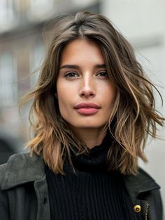 Explore 2024's Top Medium Length Haircuts – Layers, Bangs & More Long Bob Wispy Bangs, Medium Hair 2024 Trends Women, Medium Hair Layered Haircut, Parisian Haircut, Hair 2024 Trends Women, Bobs With Curtain Bangs, Haircuts Layers, Modern Haircuts For Women, Hear Cut