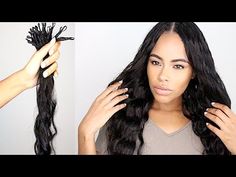 NO Leave Out! Wash & Re- Use: Crochet Braids! (natural hair protective style tutorial) [Video] - Black Hair Information Crochet Braids Natural Hair, Human Hair Crochet Braids, Braids Natural Hair, Human Hair Crochet, Braids Tutorial Easy, Braids Natural, Homemade Hair Treatments, Style Tutorial, Hair Crochet