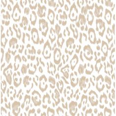 an animal print pattern in beige and white