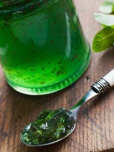 Use this easy mint jelly recipe to subtly combine the flavors of fresh sprigs of mintapple juice and sugar. Mint Jelly Recipe, Easy Juice Recipes, Canning Fruit, Marmalade Recipe, Apple Jelly, Apple Mint, Mint Sauce