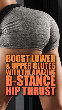 Strengthen your glutes with B-Stance Hip Thrust variations! This powerful exercise targets both upper and lower glutes, delivering amazing results when done with proper form. Perfect for your next glute training session to grow a bigger, stronger booty! Stairmaster Benefits, Lower Glute Exercises, Lower Glutes, Upper Glutes, Glute Training, Single Leg Hip Thrust, Arnold Press