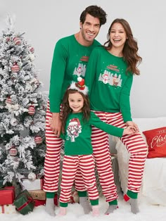 Family Xmas Pjs, Mommy And Me Clothing, Christmas Outfits For Women, Family Matching Pjs, Elf Pajamas, Family Pjs, Matching Christmas Pajamas