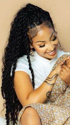 Shenseea Hairstyles, Boho Cuban Twist, Shenseea Outfits, Black Women Quick Weave, Curly Hair Goddess, Hairstyles For Black Women Color, Hairstyles For Black Women Quick, Curly Hair Weave, Short Hairstyles For Black Women