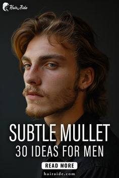 A touch of edge with a refined twist—the subtle mullet is your new go-to style. Professional Mullet Men, Professional Mullet, Hipster Mullet, Modern Mullet Mens, Subtle Mullet Men