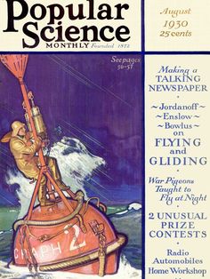 the front cover of popular science magazine