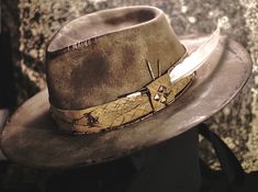 Beautiful handmade fedora hat  Premium 100% fur felt  Flat brim 3:75 inch Leather sweatband  original design  Rabbit felt Size L 58cm 7 1/4 Massage us if youd like a different size. Made in USA Worldwide shipping  Thank you for looking  11.11Hats Custom Cowboy Hats, Wide Brim Fedora, Western Hats, Fedora Hat, Custom Hats, Western Style, Wide Brimmed, Miami Beach, Western Fashion