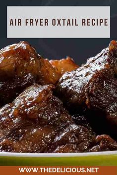 #Air Fryer Oxtail Recipe #Oxtail Recipe, air fryer recipe cooking info, Oxtail Boil, Bbq Oxtail Recipes, How To Cook Oxtails In The Oven, Easy Oxtail Recipes Crockpot, Simple Oxtail Recipes Crockpot, Ox Tail Recipe, Air Fryer Oxtails, Ninja Foodi Oxtail Recipe