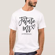 Future Mr. Custom Name Wedding T-Shirt - tap to personalize and get yours #matching #hubby #wifey #tee, #future Bachelor Party Ideas, Purpose Quotes, Mens Fashion Shoes, Design Quotes, Just Married, Bachelor Party, Boys T Shirts, Sport T Shirt, Custom Holiday Card