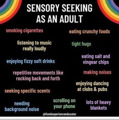 Salt And Vinegar Chips, Vinegar Chips, Sensory Seeking, Sensory Seeker, Busy Road, Sensory Input, Salt And Vinegar, Sensory Issues